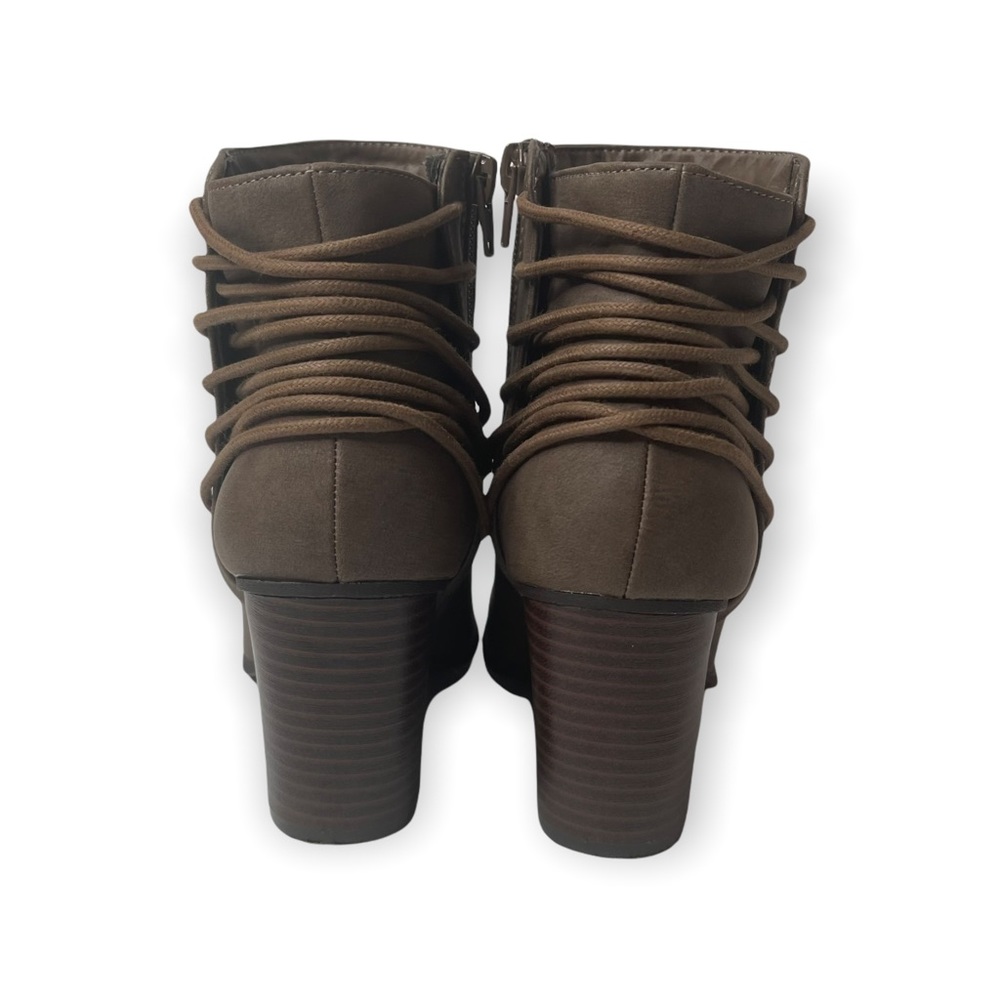 Madden Girl Tan Booties Boots Size 7.5 - Picture 3 of 10